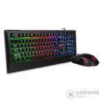 THERMALTAKE CHALLENGER Combo, US layout, RGB,Tipkovnica + miš 
